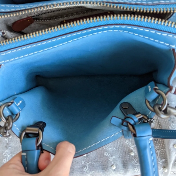 💙 Coach Chambray Suede Rogue 25 💙 - Picture 7 of 10